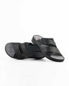 Black : Synthetic Crocodile-Nubuck