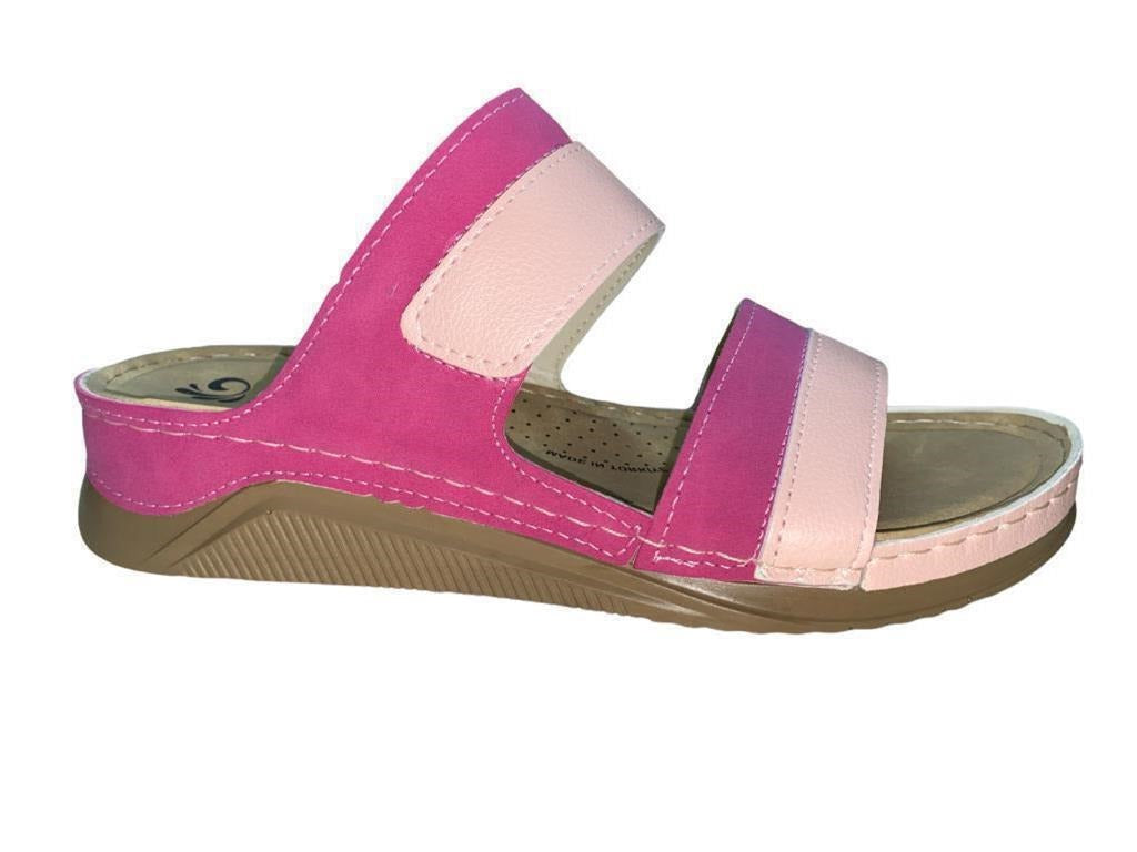 Womens Slippers 154229 different color insoles
