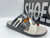 Black-Grey : Synthetic Leather
