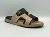 Black-Beige : Synthetic Leather