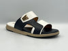 Navy-White : Synthetic Leather