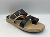 Navy-Beige : Synthetic Leather