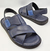 Navy : Synthetic Leather