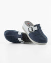 Navy-White : Synthetic Nubuck-Fanetta