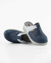 Navy-White : Synthetic Nubuck-Fanetta