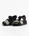 Black-Grey : Synthetic Nubuck-Rugan