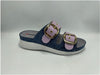 Lilac-Navy : Synthetic Pisa-Nubuck