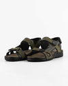 Khaki-Grey : Synthetic Fanetta-Nubuck