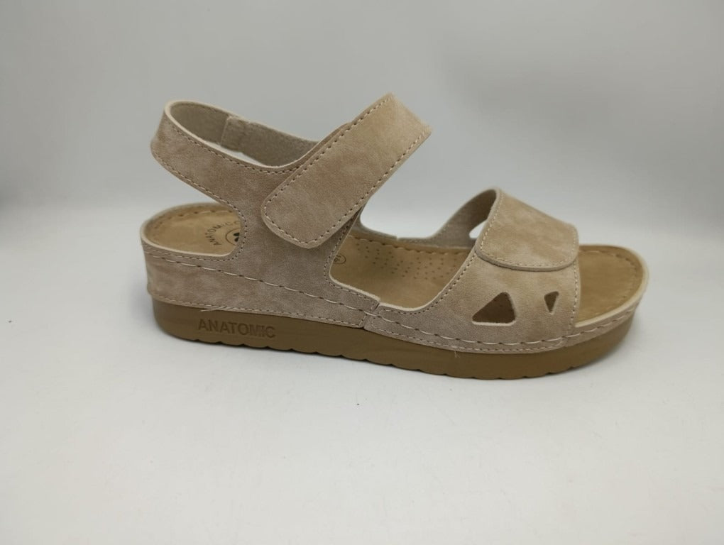 Womens Sandals 154027 brown in metod is wrong