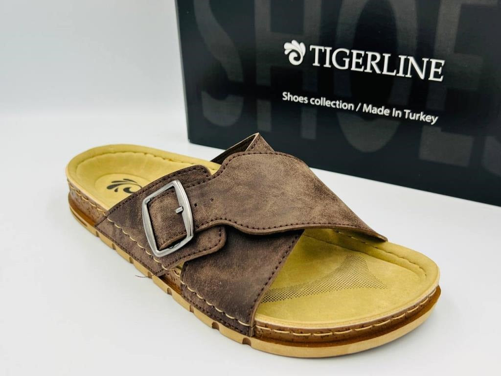 Tigerline Mens Slippers 687052