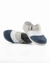 Navy-White-Grey : Synthetic Nubuck-Fanetta-Rugan