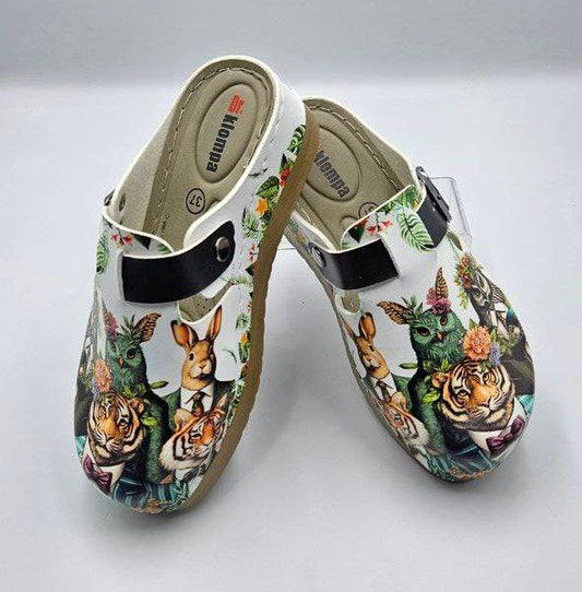 Women’s Printed Sabo Clogs — Lightweight, Durable & Wholesale-Ready