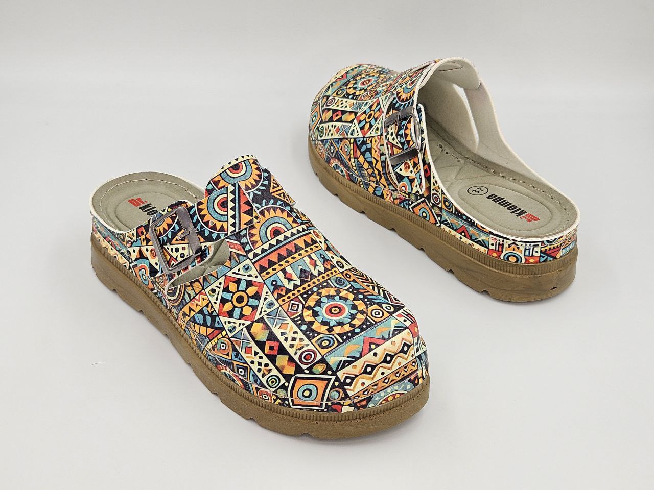Women’s Printed Sabo Clogs — Lightweight, Durable & Wholesale-Ready