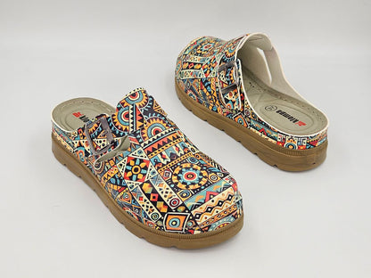 Women’s Printed Sabo Clogs — Lightweight, Durable & Wholesale-Ready