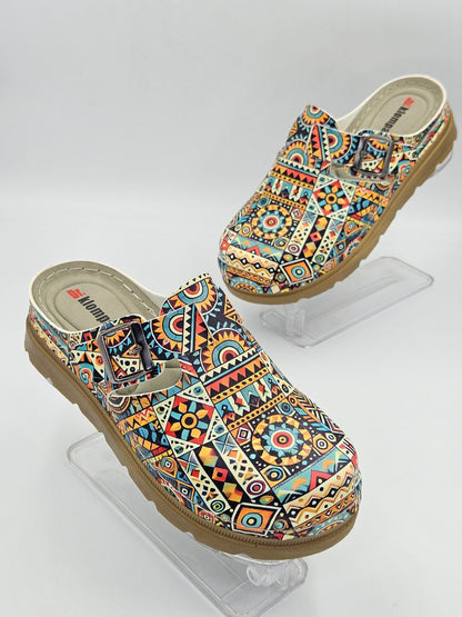 Women’s Printed Sabo Clogs — Lightweight, Durable & Wholesale-Ready